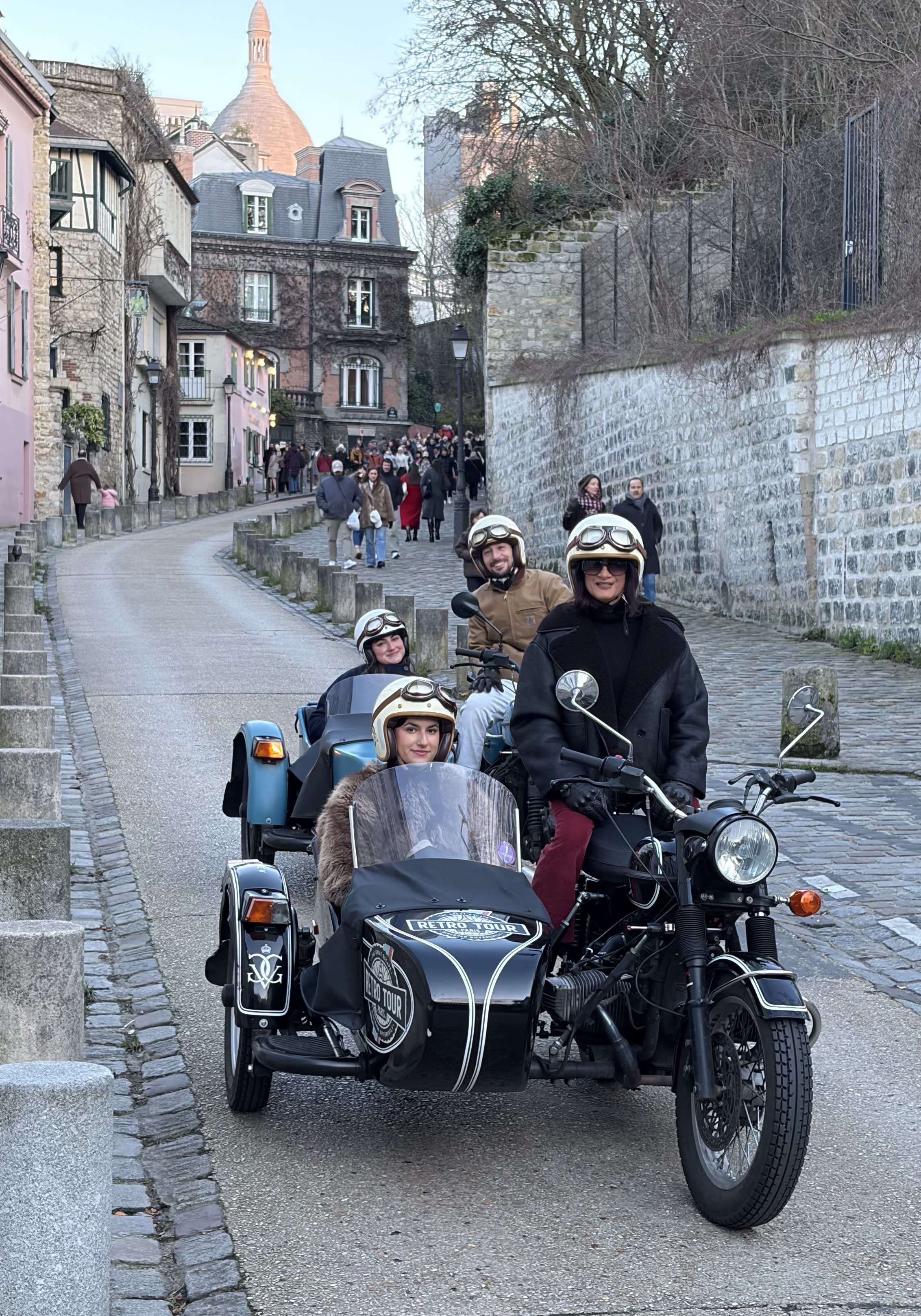 Paris with Two Teens and a Vintage Sidecar