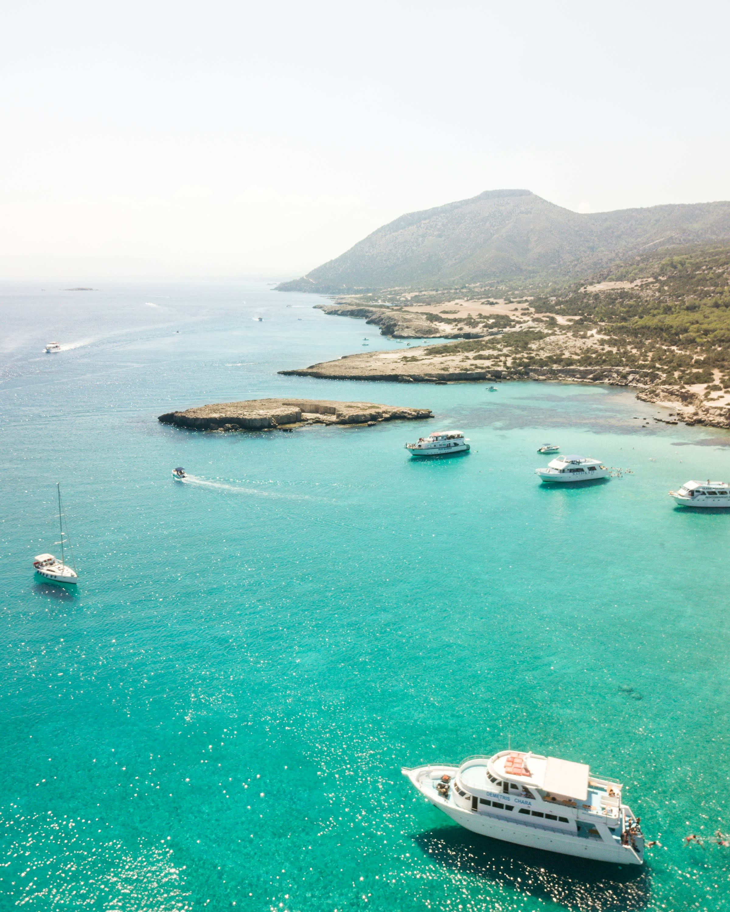 The stunning island of Cyprus.