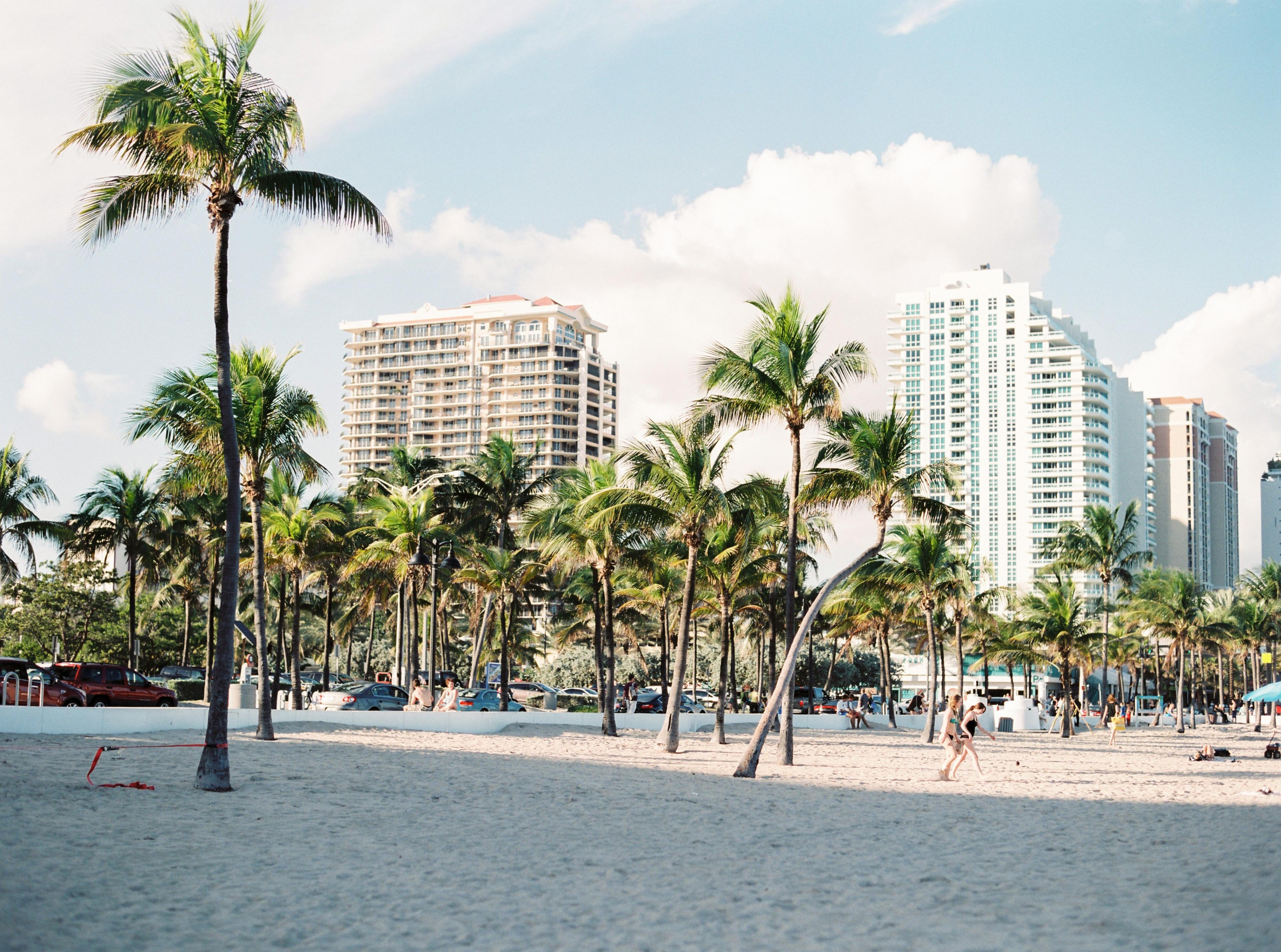Beach in Miami, Florida
