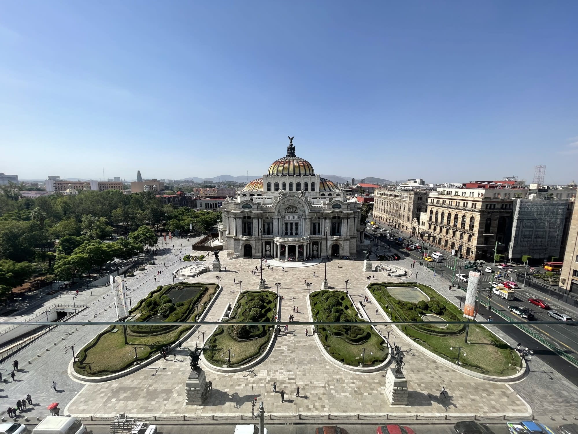 palace on a sunny day