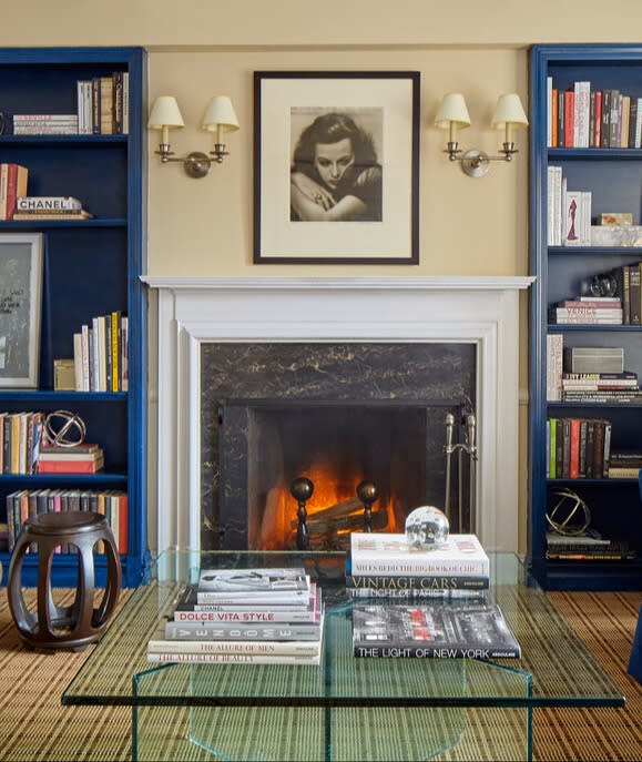 A fireplace is a cozy feature that provides warmth and ambiance.