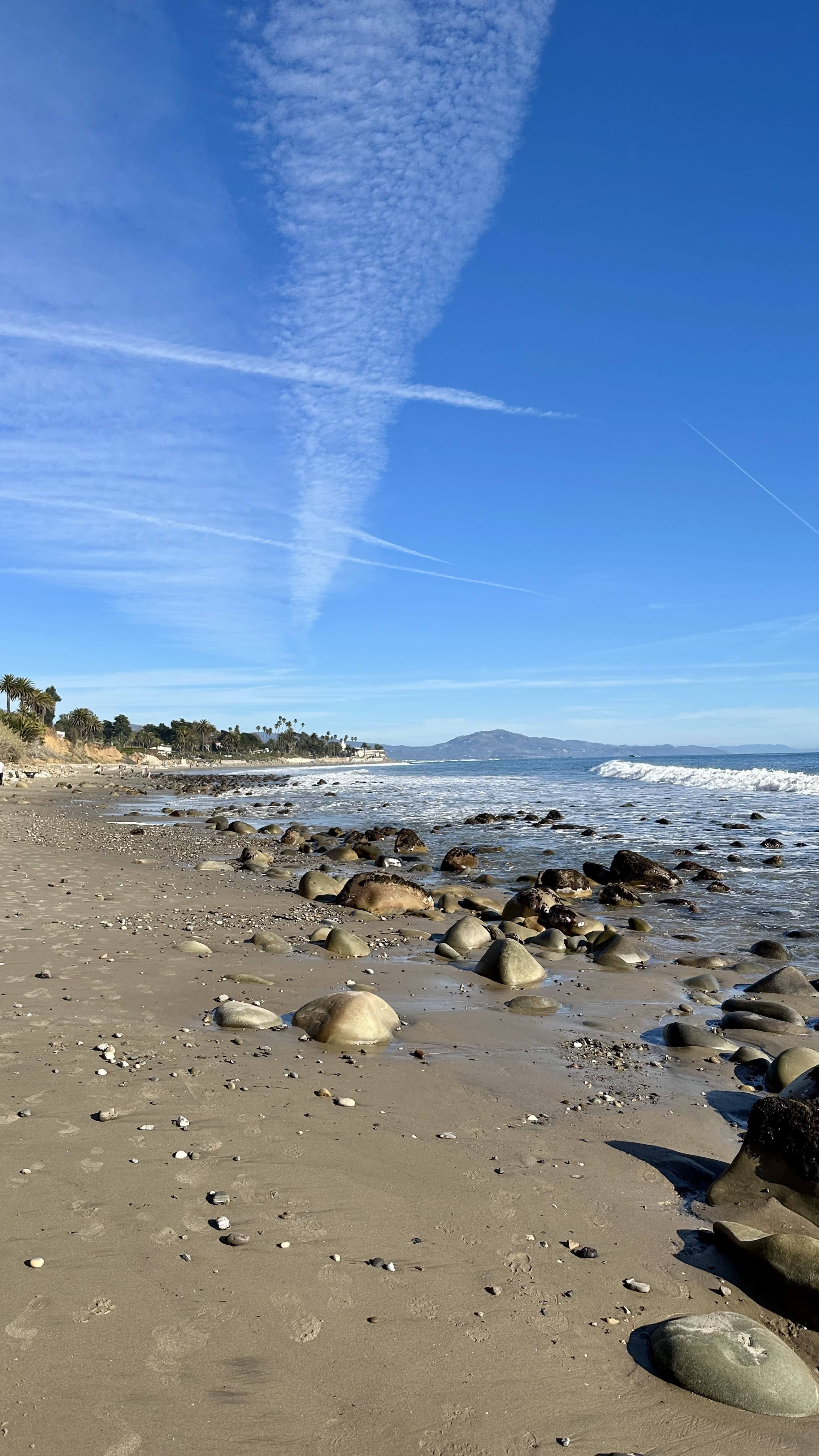 A rocky beach during the daytime