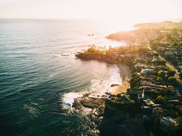 Beautiful beach and the daylight