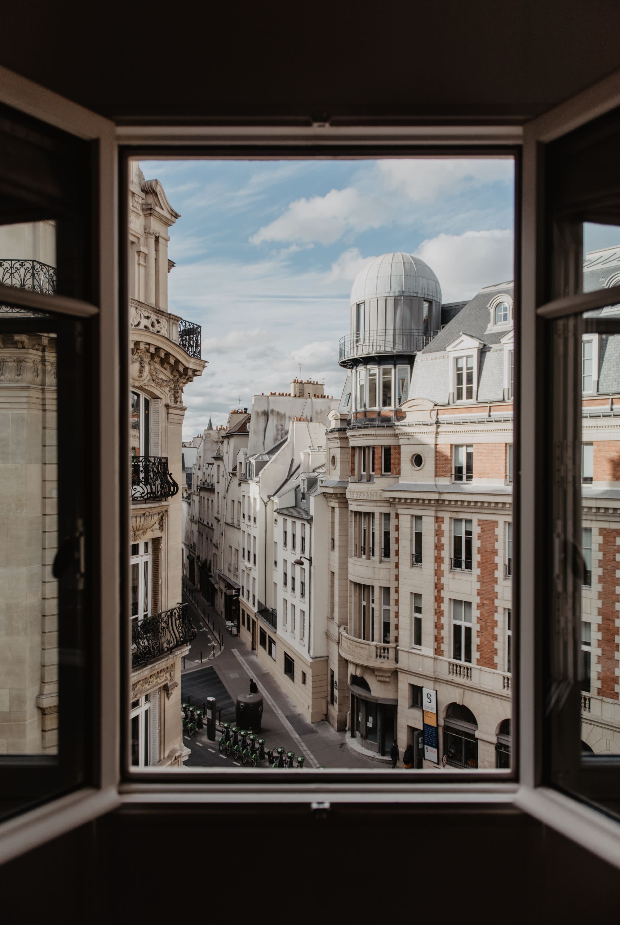 paris through a window