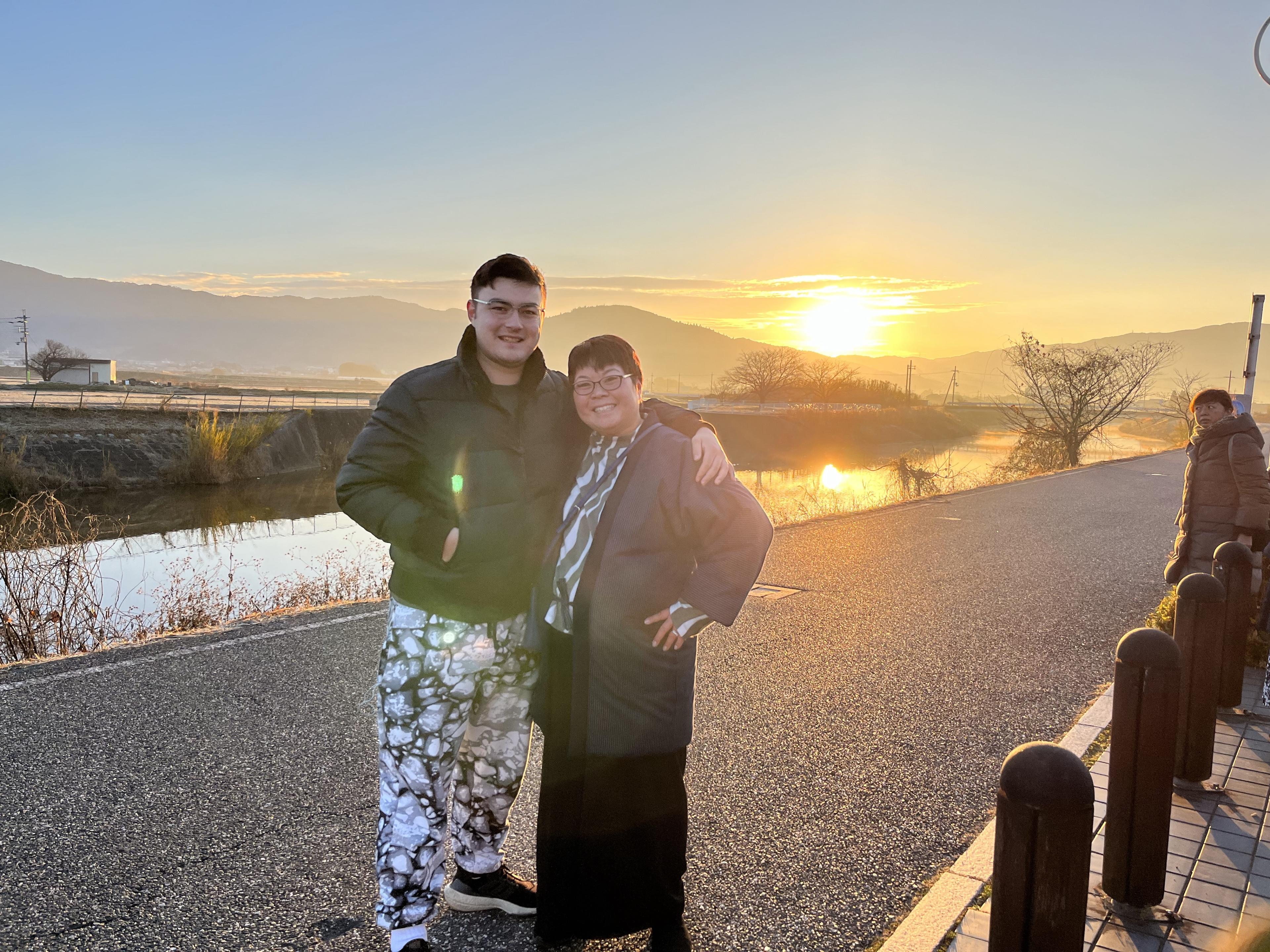 sunrise walk at tawaromoto