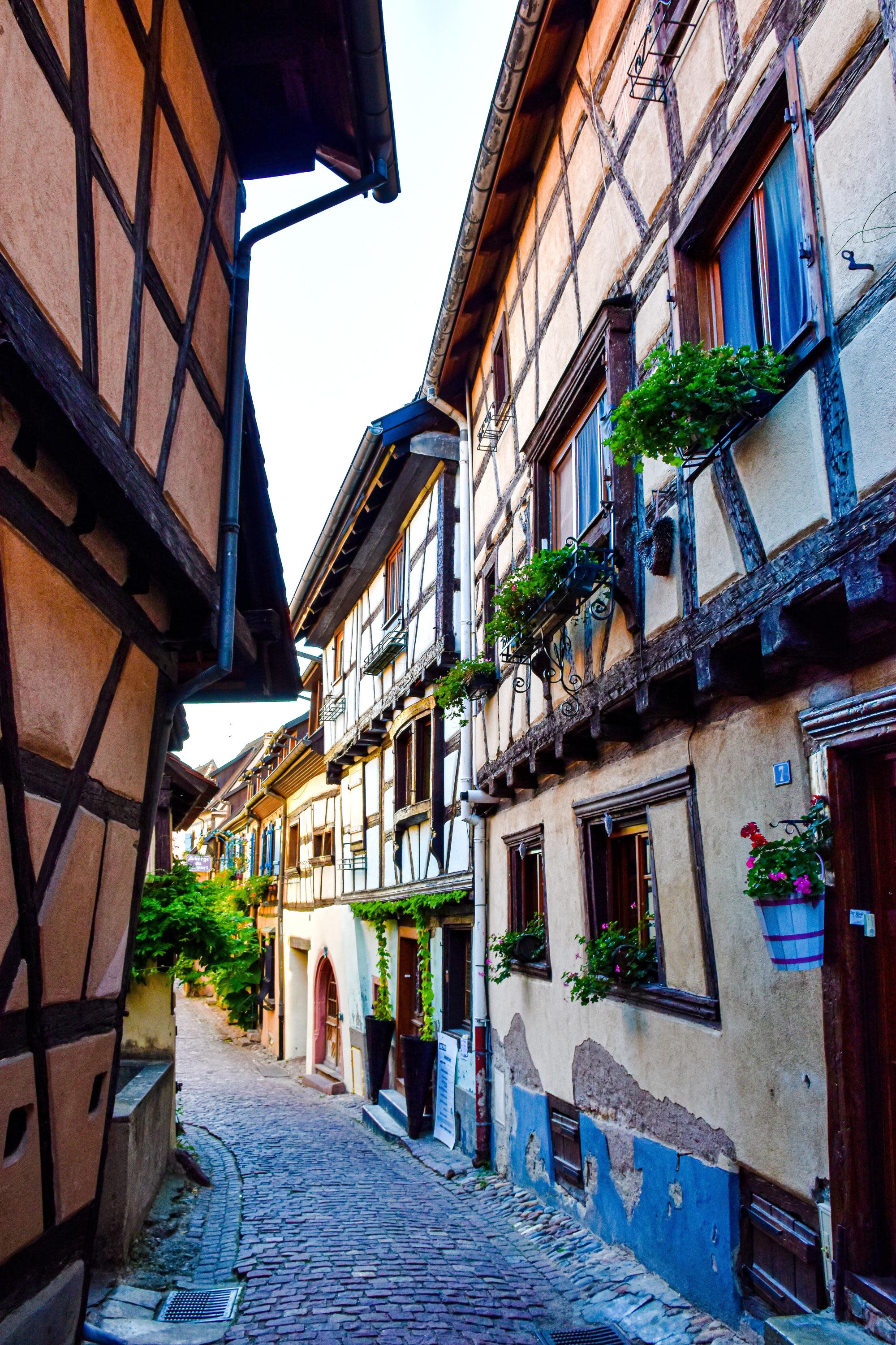 charming houses in a small village