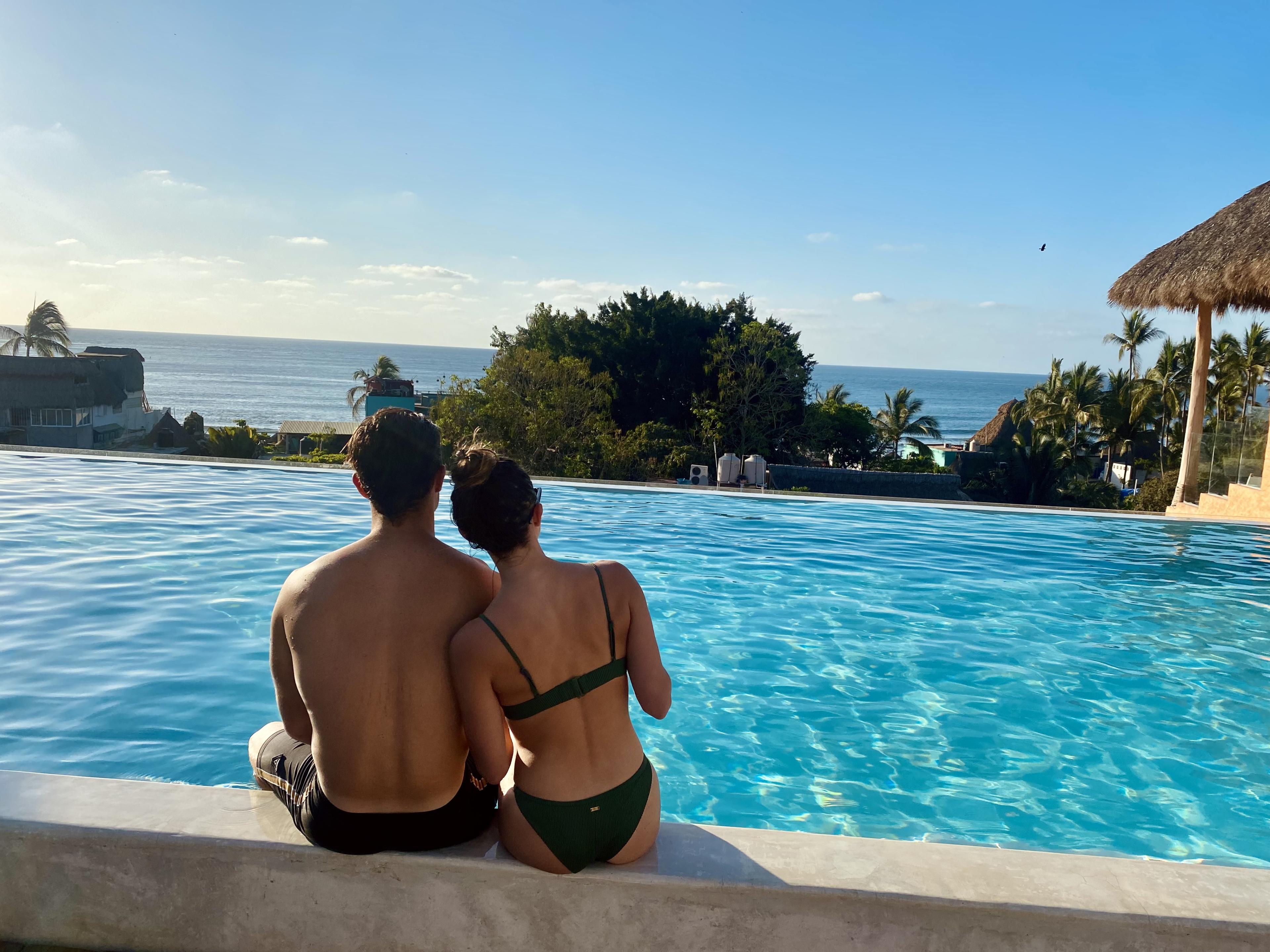 Couple enjoying in Sayulinda Hotel