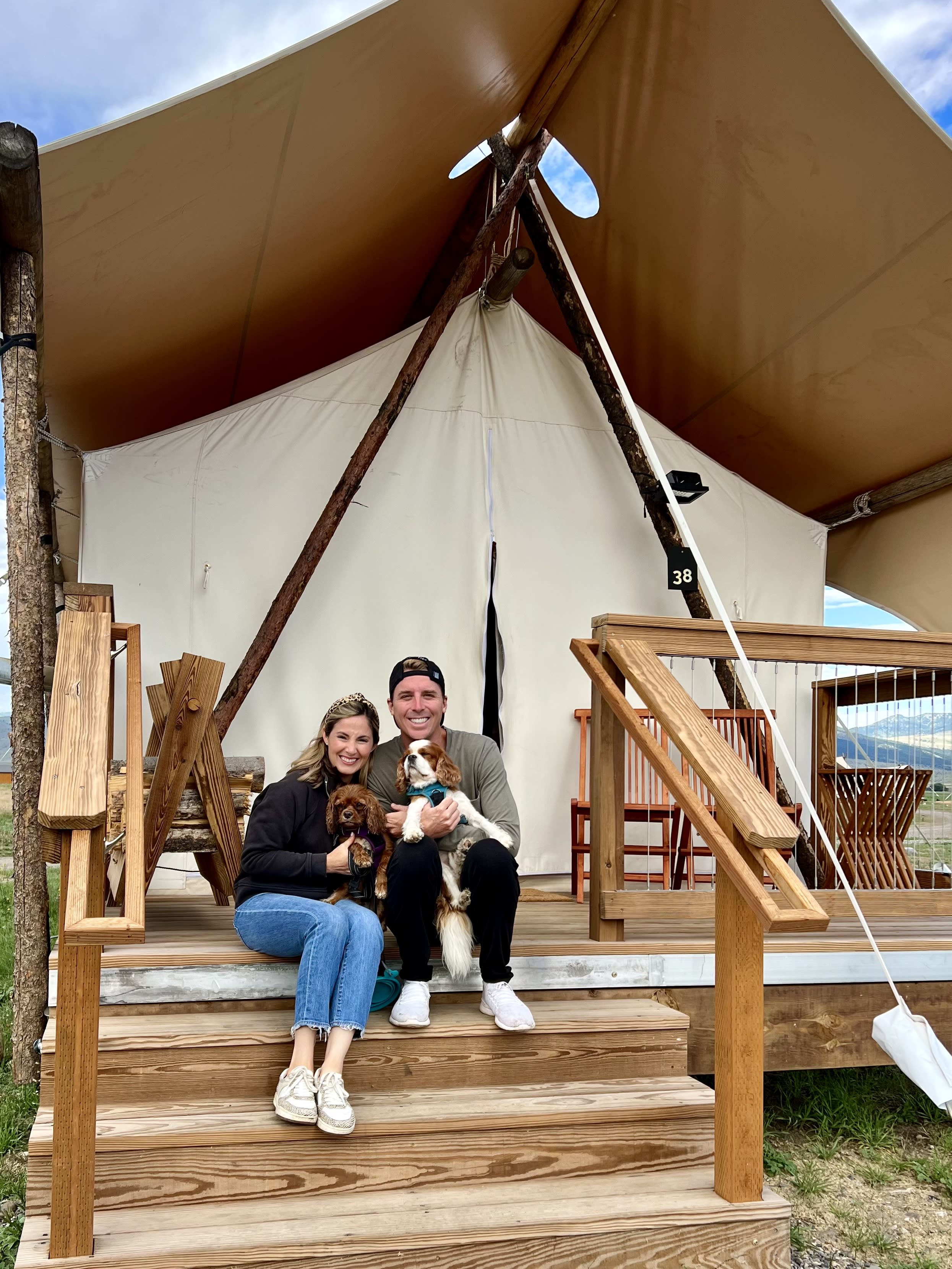 AW at Under Canvas North Yellowstone