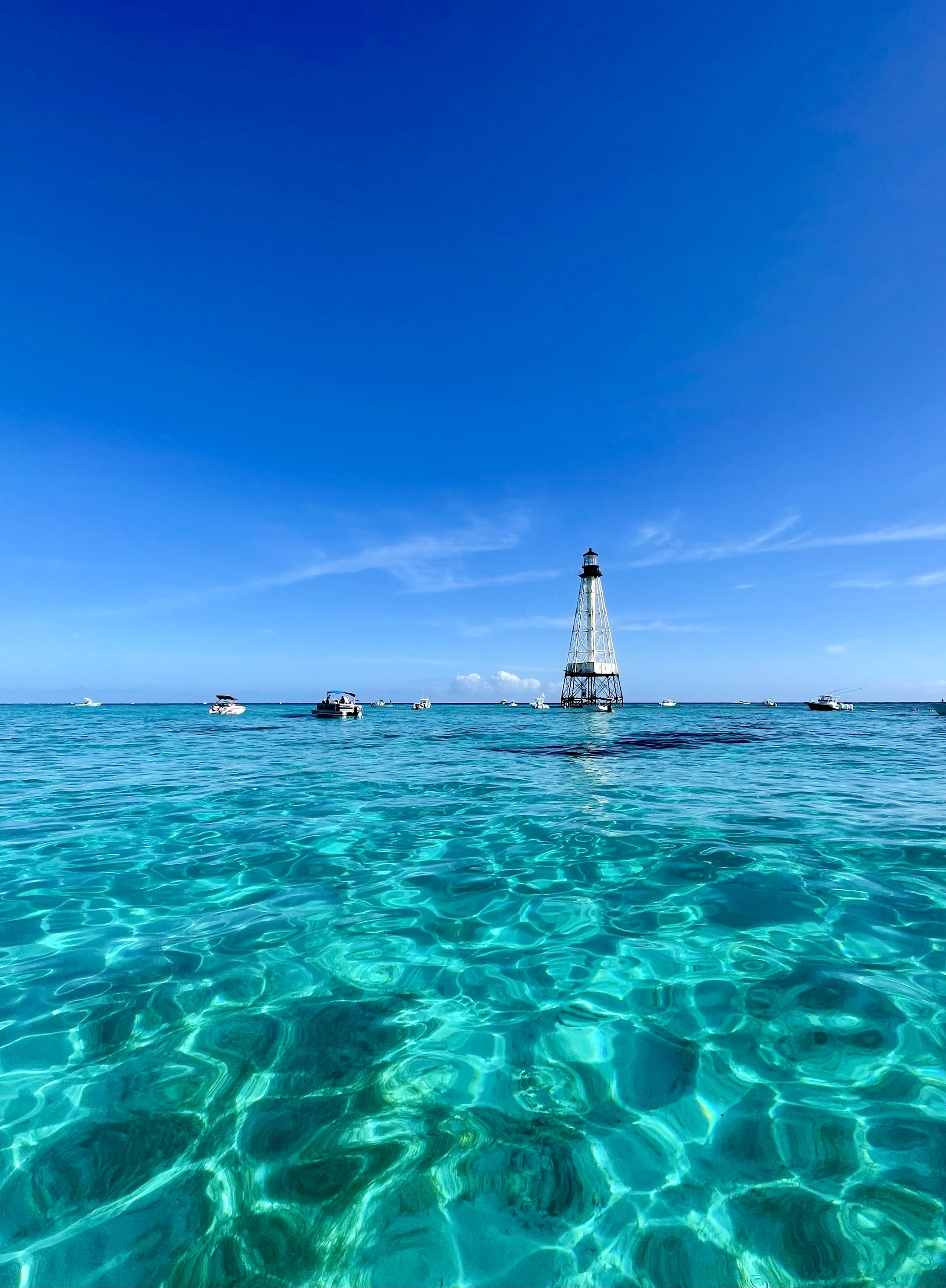 A vast view of the ocean during the daytime