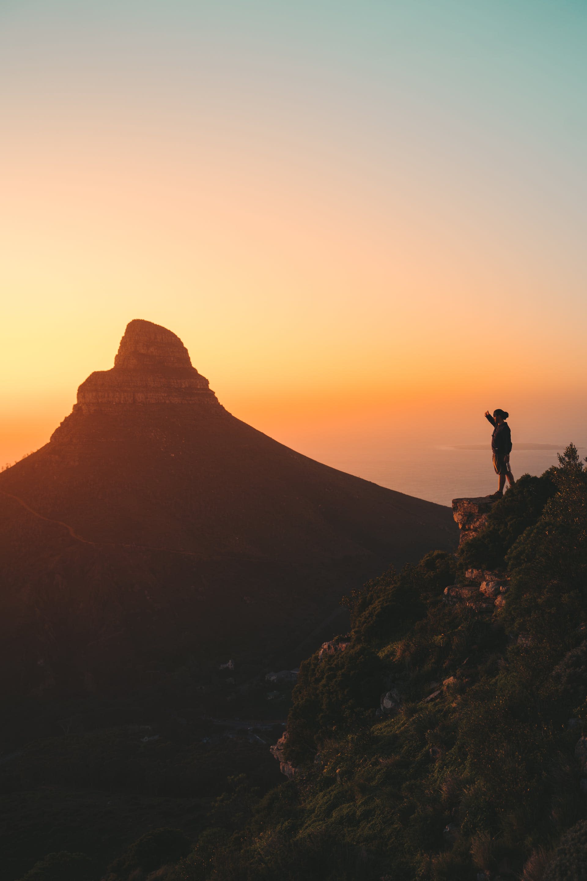 A beautiful sight of a daybreak in South Africa.