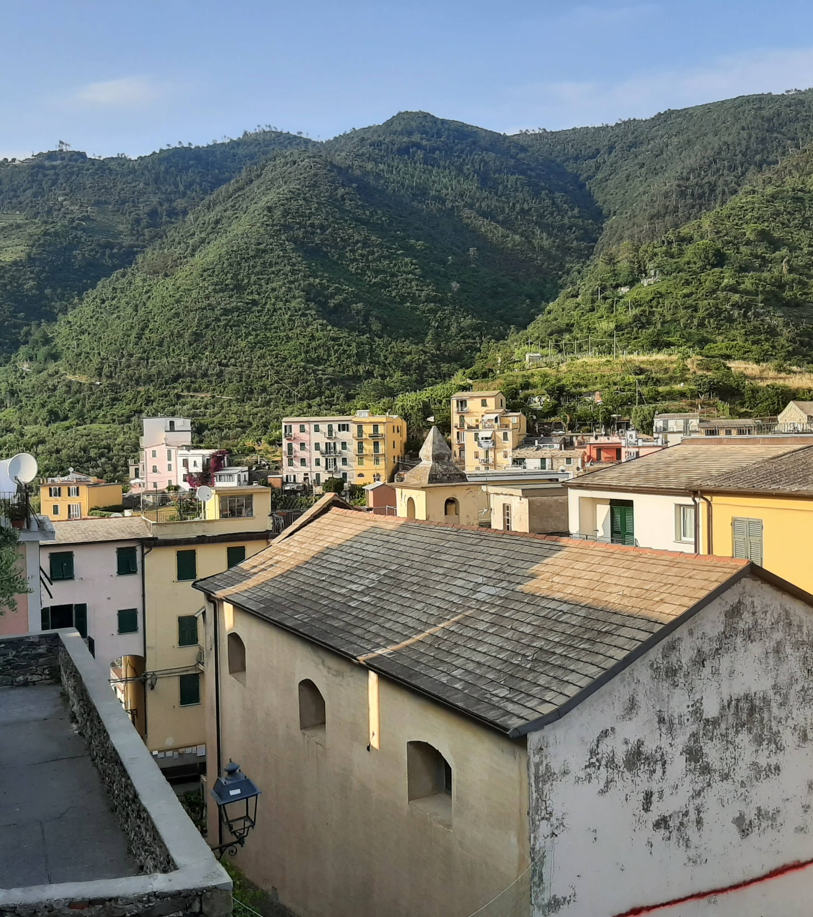 The charming village of Corniglia, Cinque Terre.
