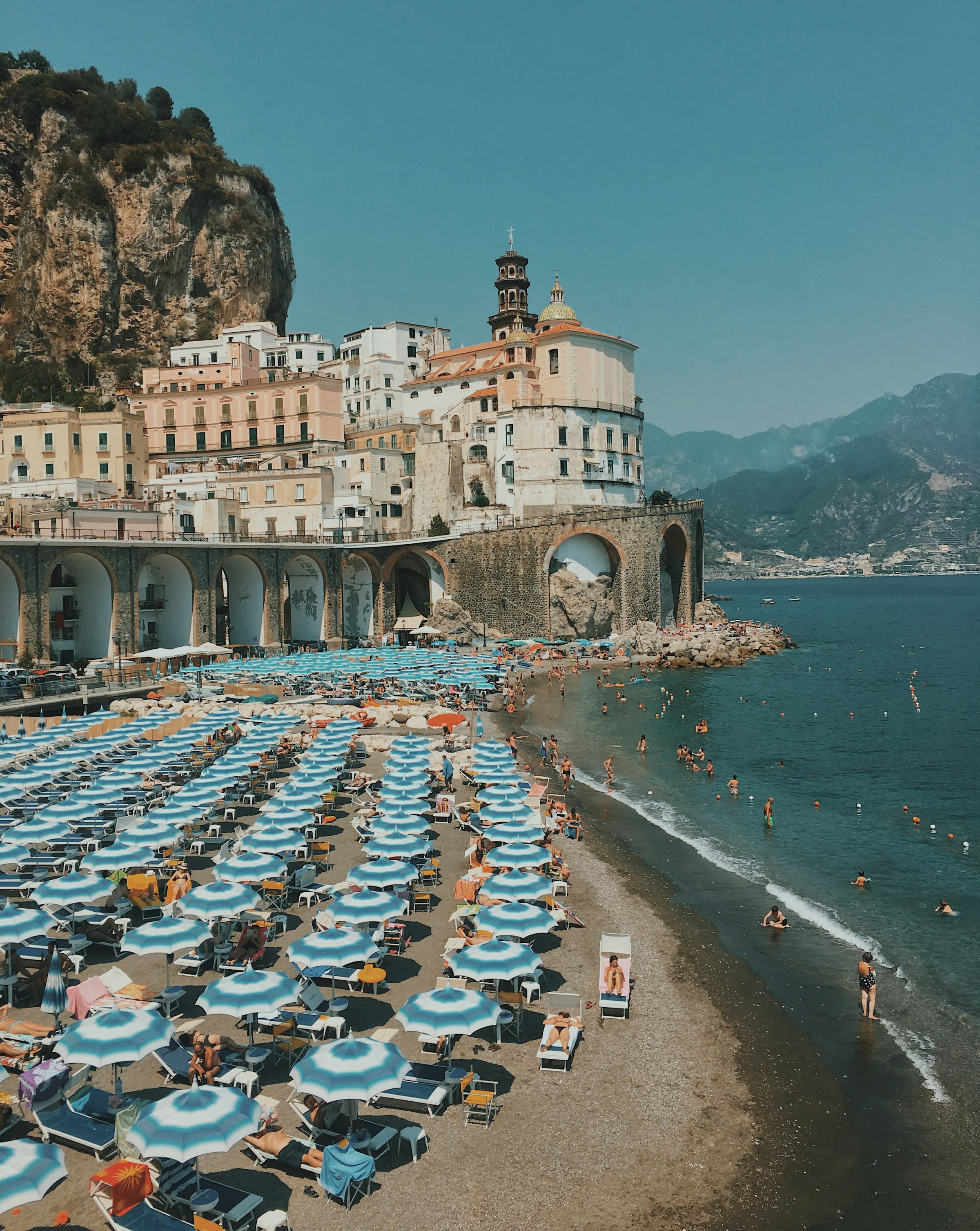 Italy is not complete without the beach.