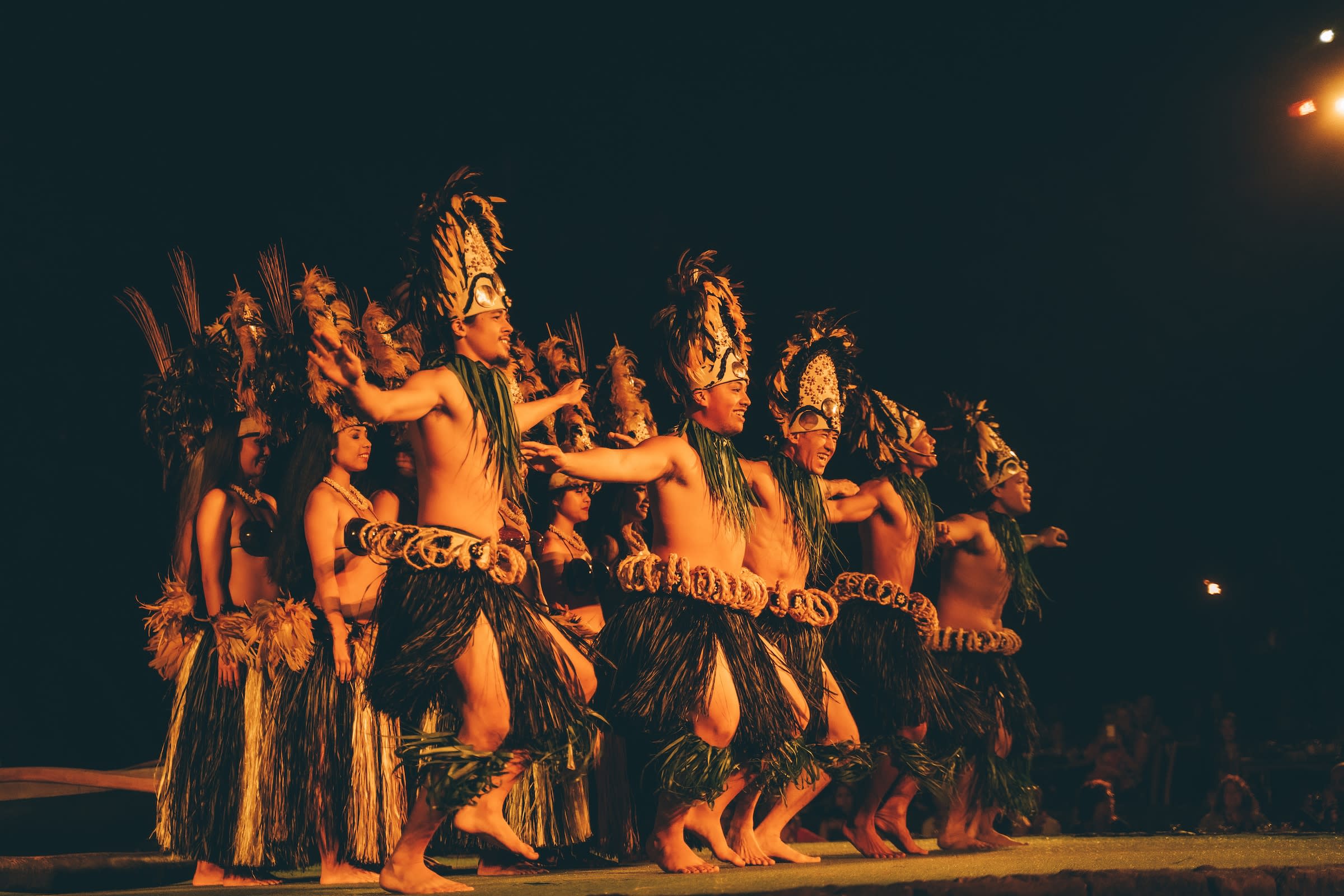 Hula dancing is famous in Hawaii.