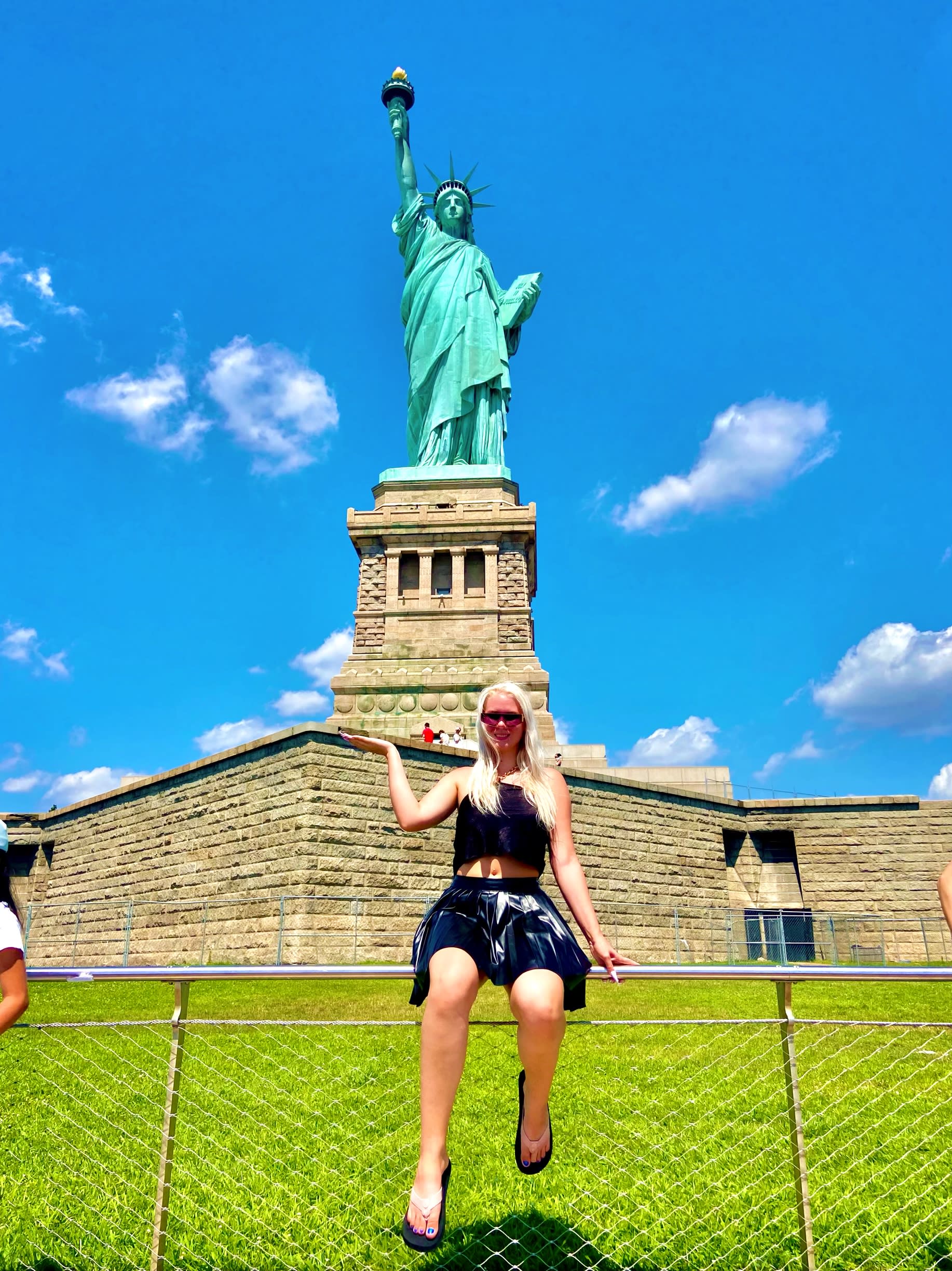 The statue of liberty can be found in New York City.