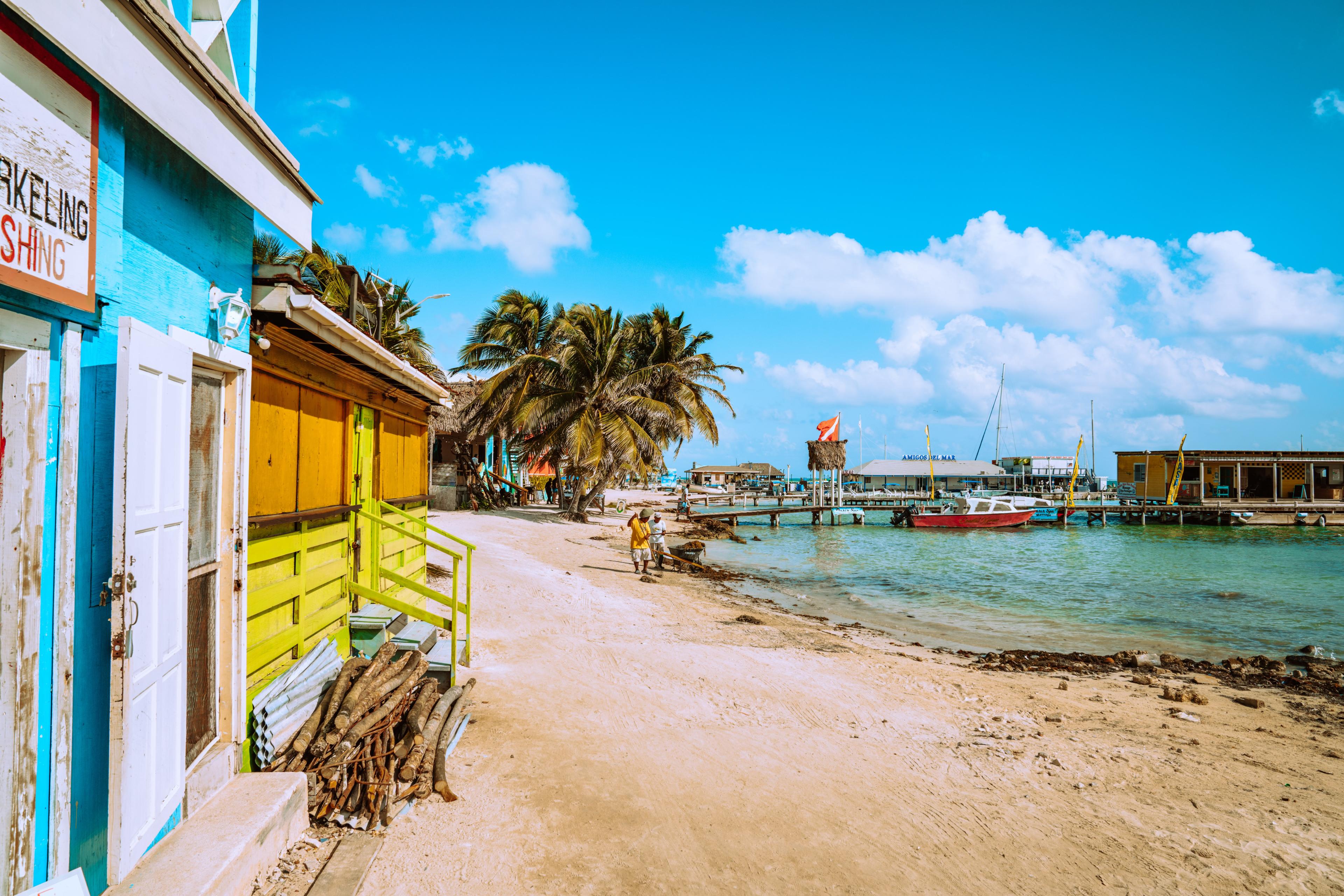 Beach in Belize