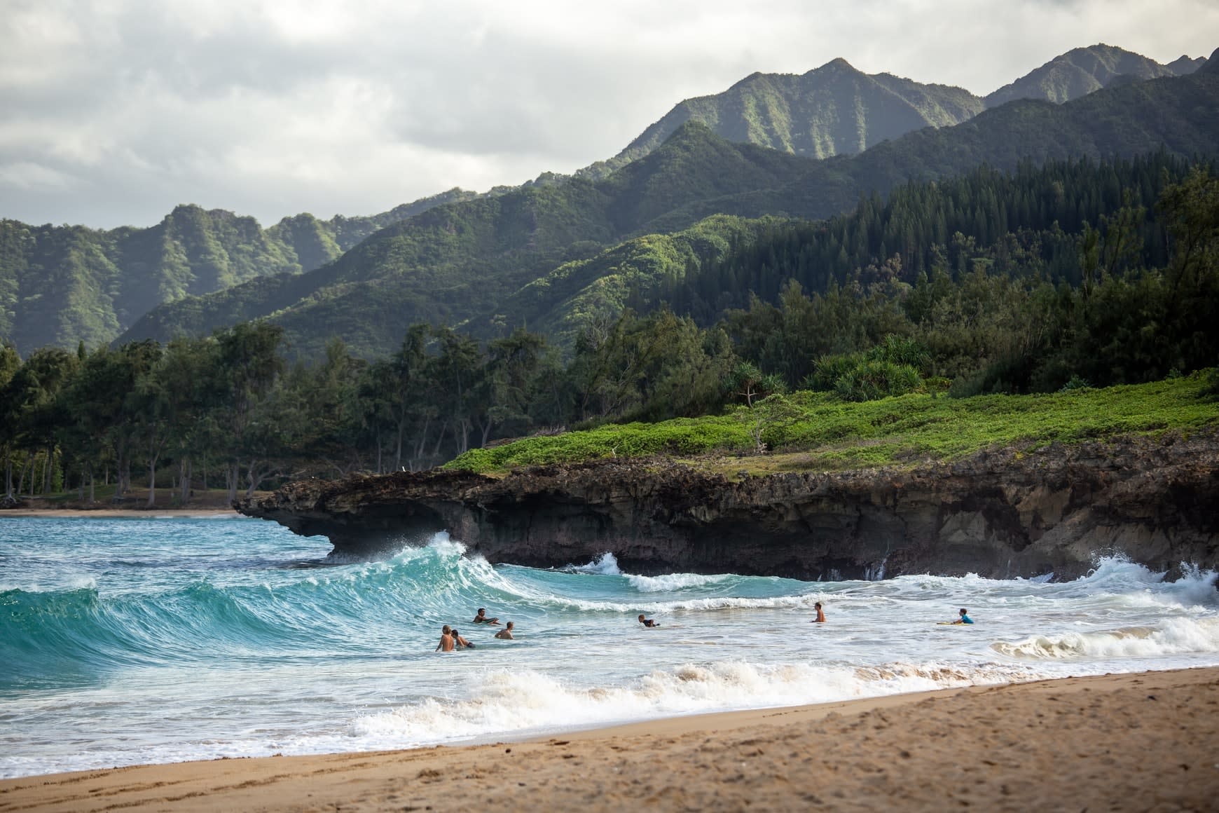 Beach in Oahu, Hawaii