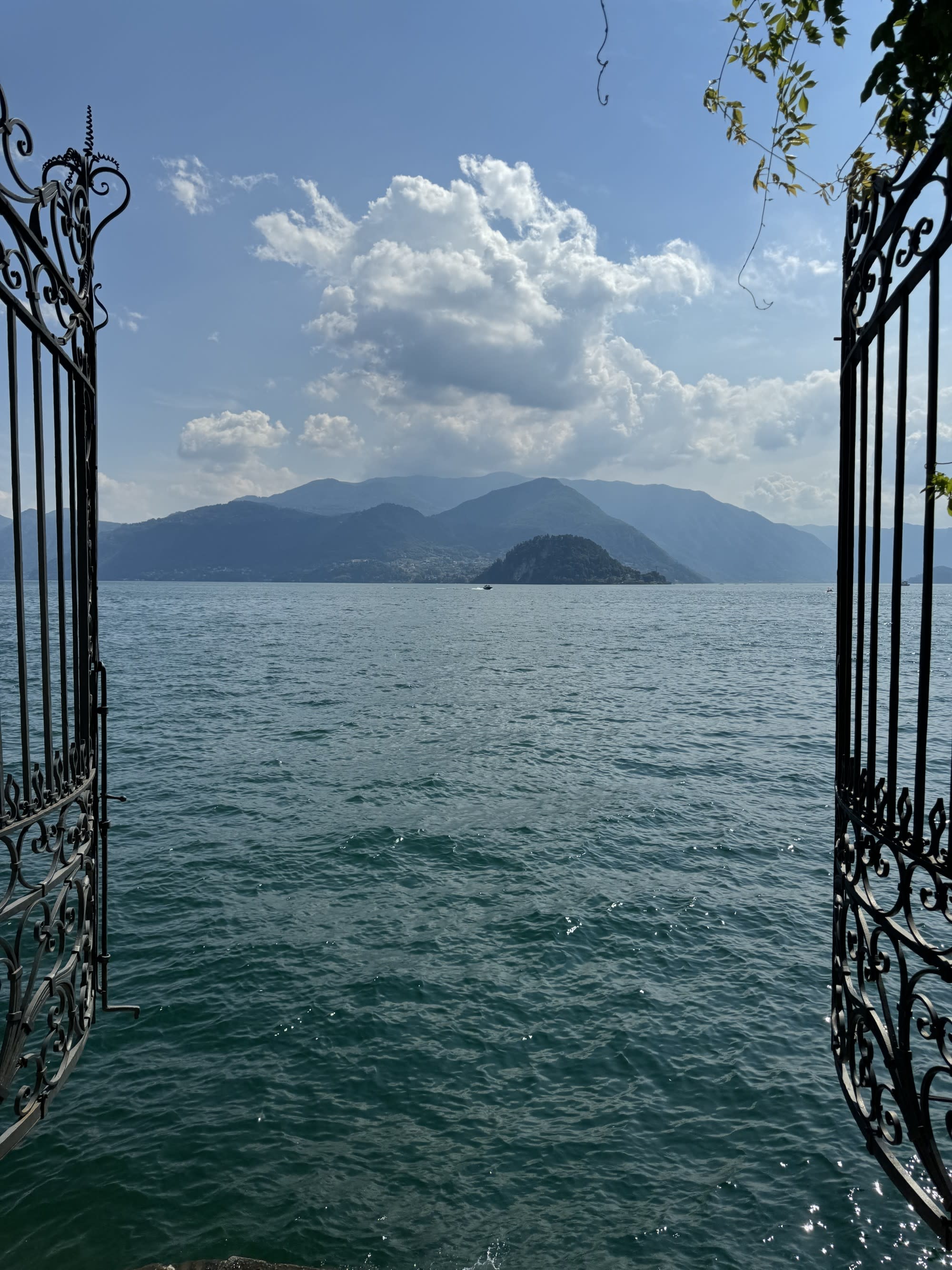 Site inspection at Villa Cipressi Lake Como