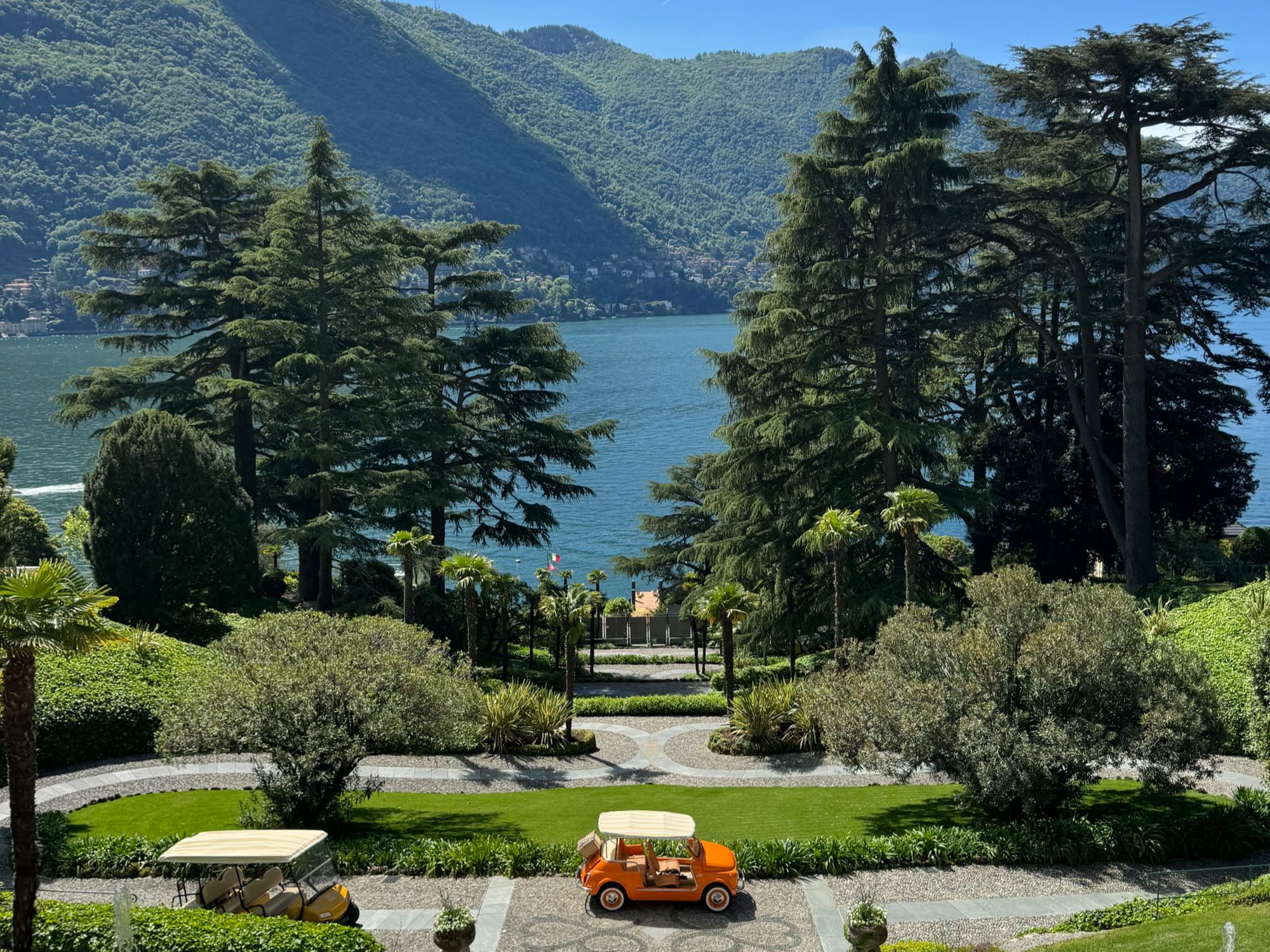 Site Inspection at Passalacqua Lake Como