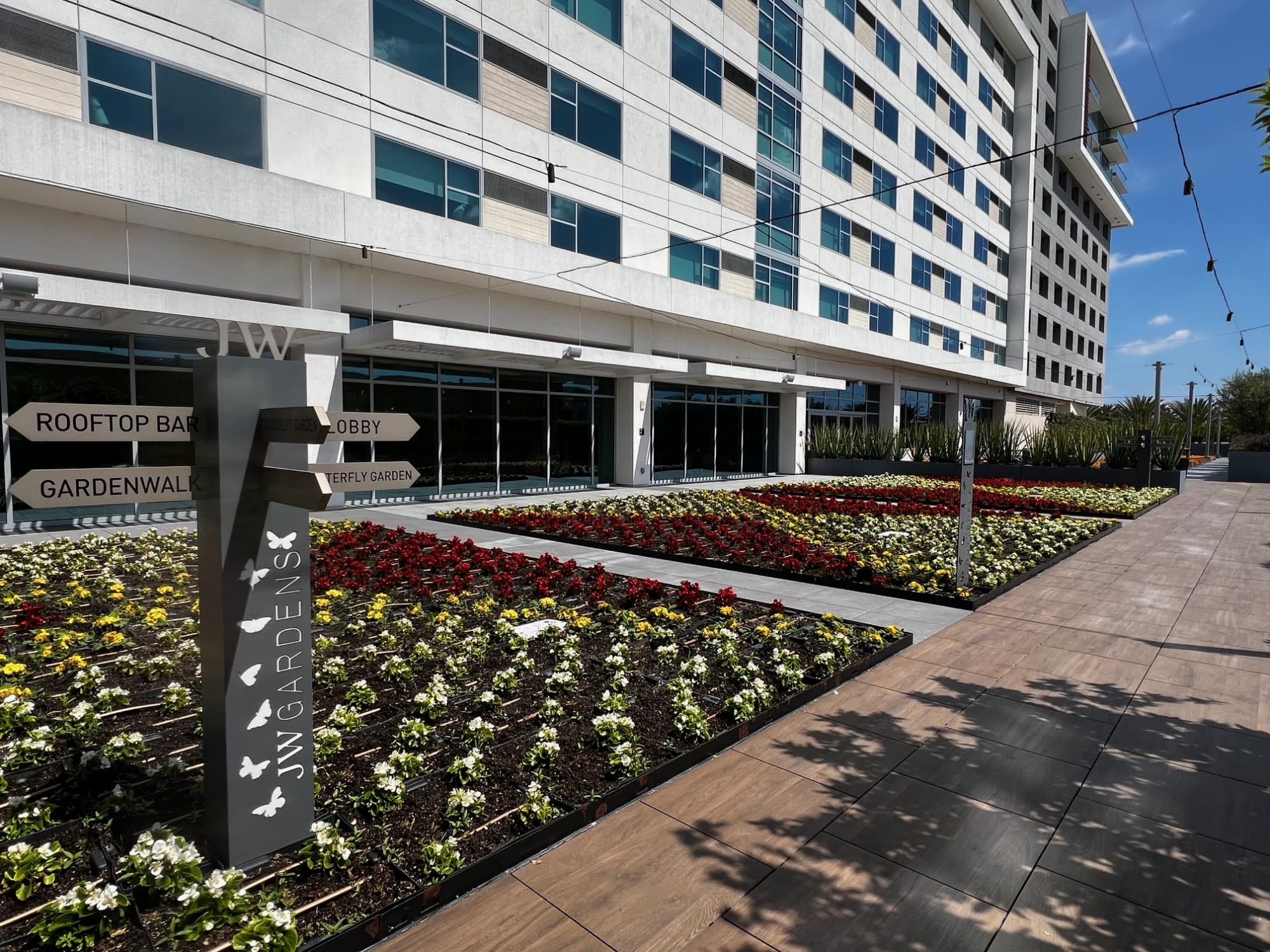 Site Inspection for the JW Marriott Anaheim Resort