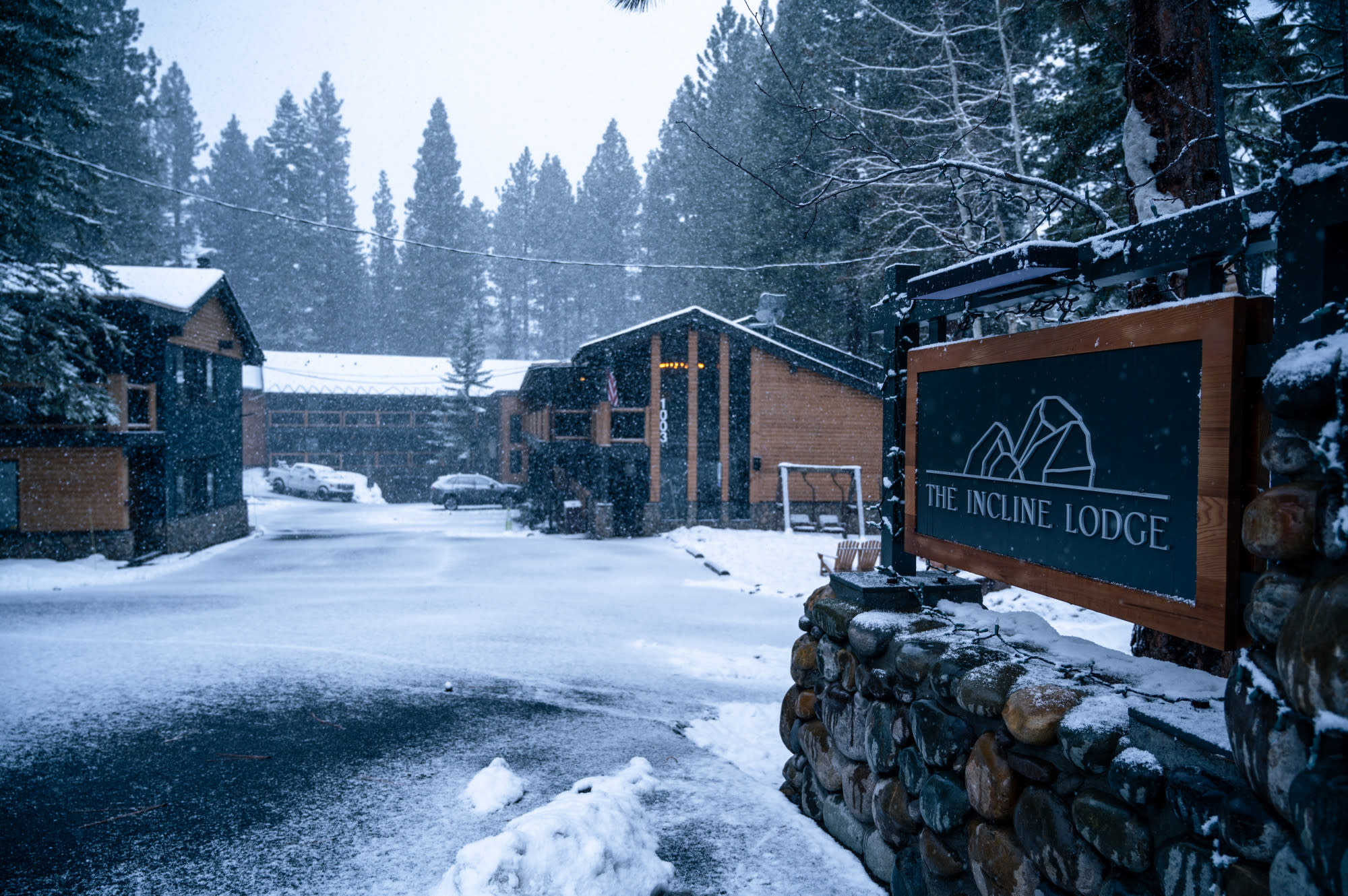 Site Inspection at the Incline Lodge - Lake Tahoe