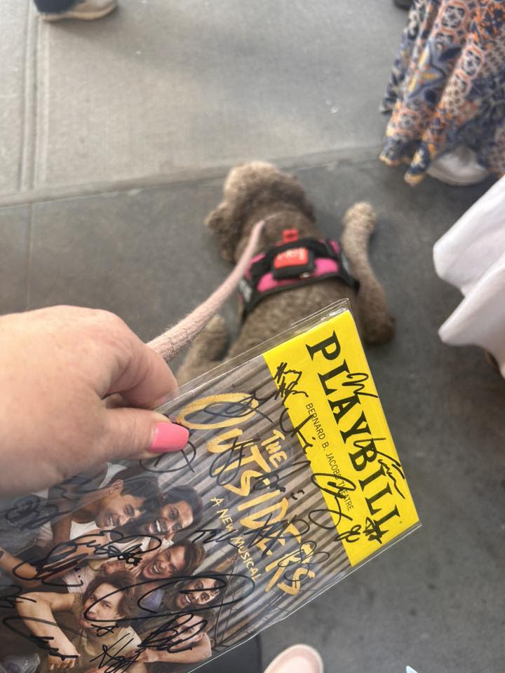 New York Theater Trip with a Service Animal