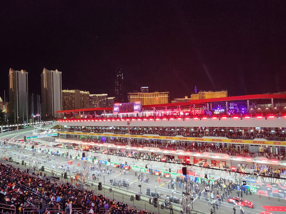 High Stakes and High Speeds: F1 in Vegas