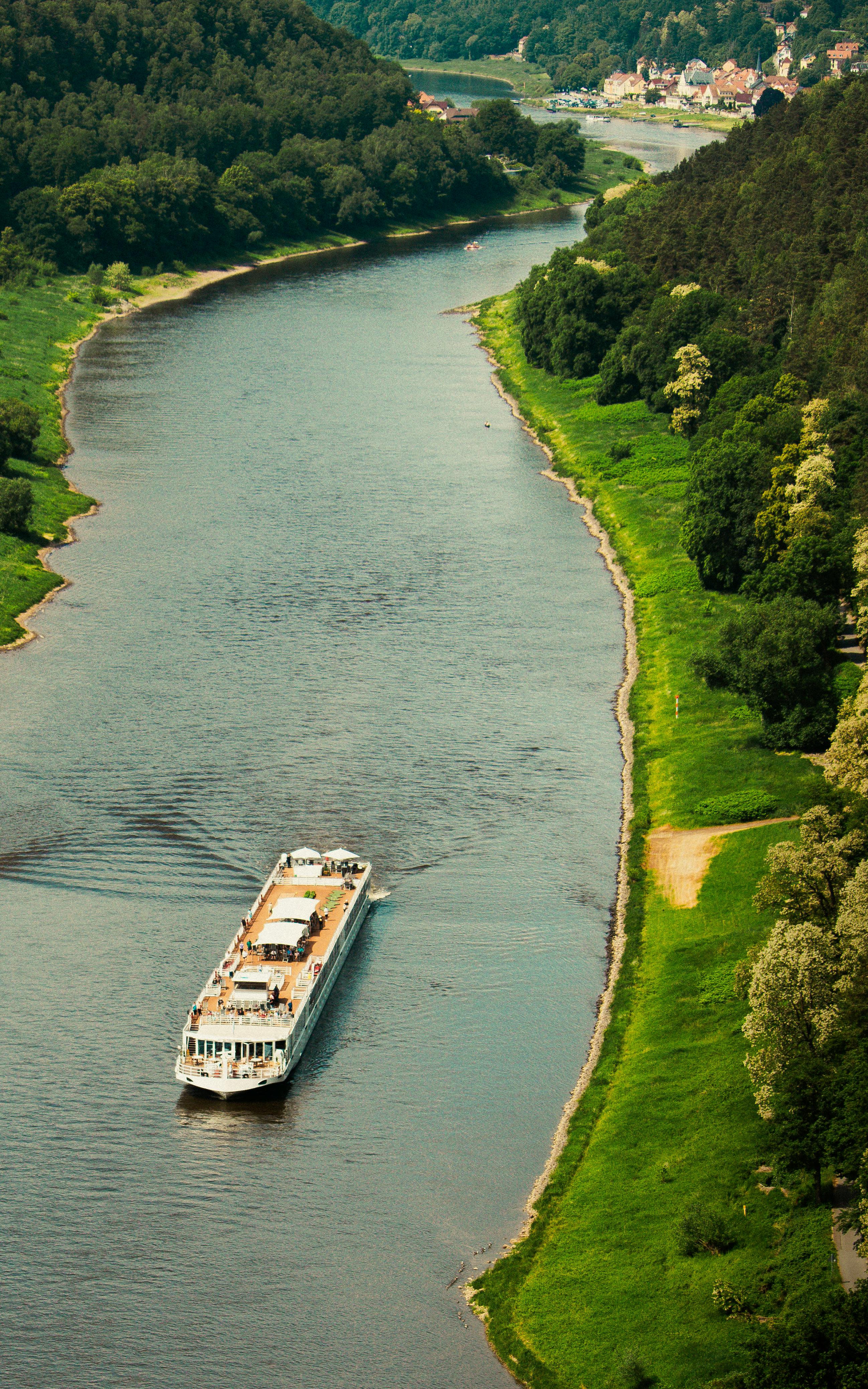 Sailing the Elbe River With Viking