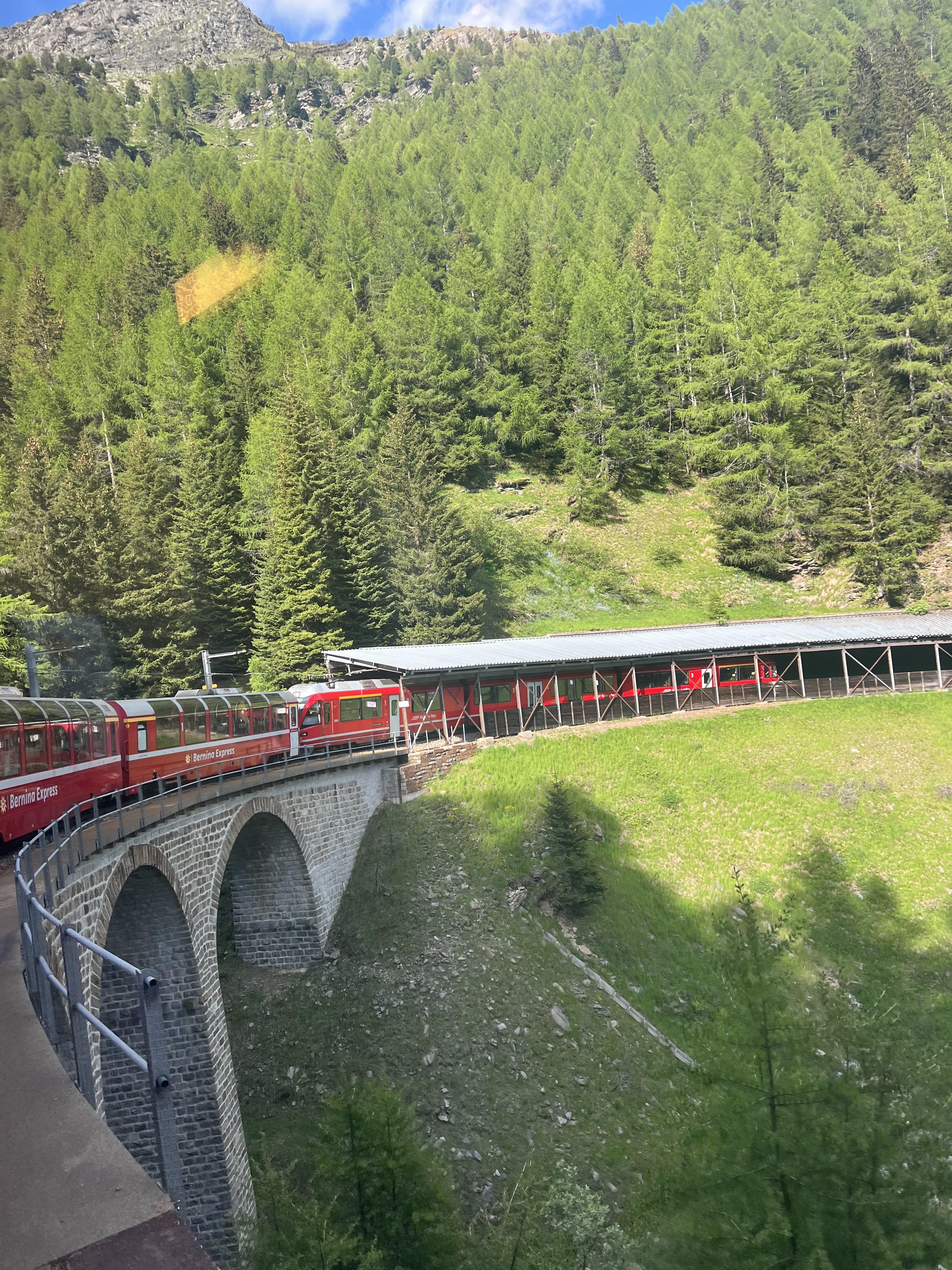 From Vineyards to Glaciers: The Bernina Express Journey Through the Alps